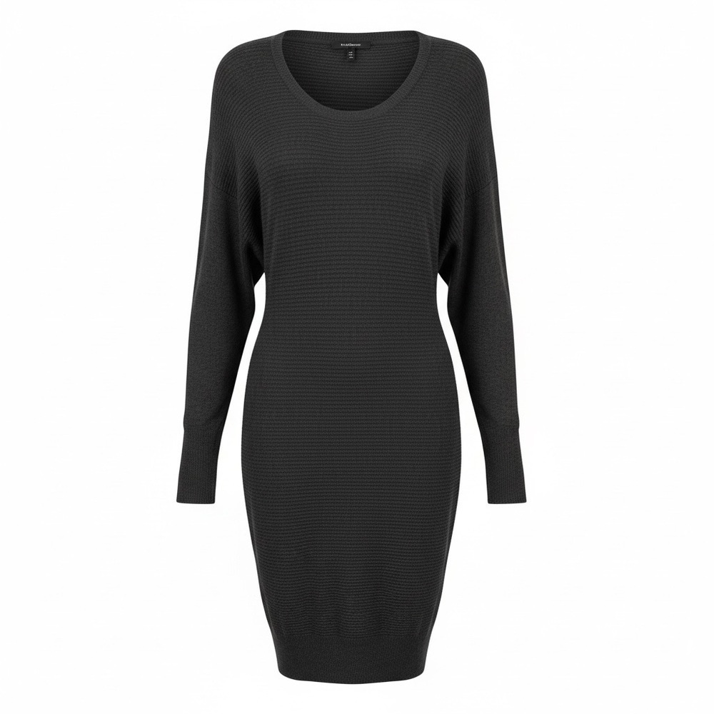 Romeo & Juliet Couture NWT charcoal grey sweater midi dress, small